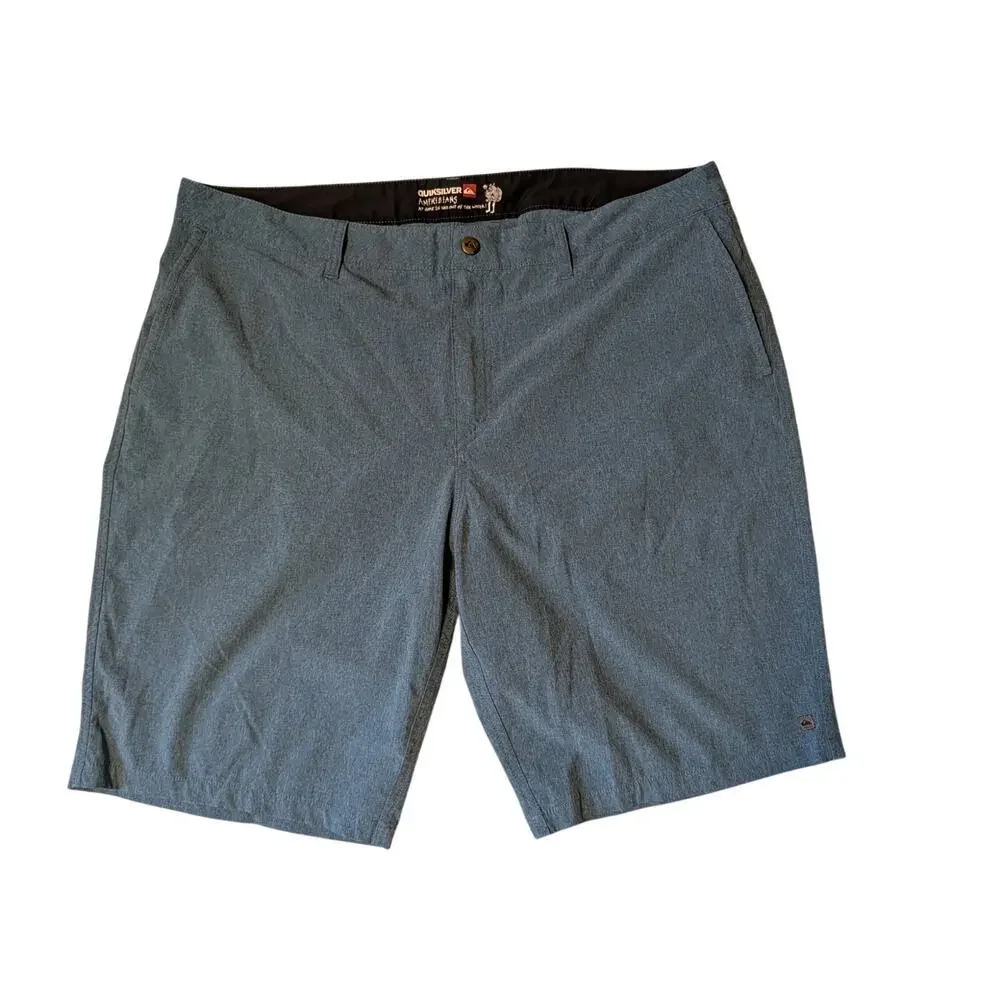 QUIKSILVER AmphIbians Men's Shorts/swim shorts, Size 40; Dusty blue